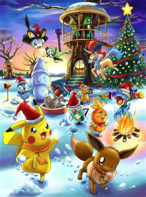 Pin by yakorito Z on Fotos de pokemon | Anime christmas, Christmas ...