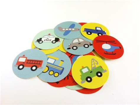 Transportation Stickers or Labels for Children on Storenvy