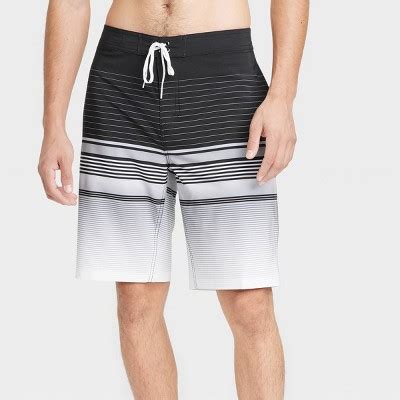 Men's Striped Board Shorts - Goodfellow & Co™ : Target