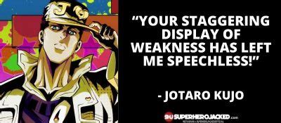 Top Ten Jotaro Kujo Quotes: Best Jotaro Kujo Motivational Quotes