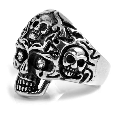 Men's skull rings | 18 Styles for men in stock | Prices start from CAD $39