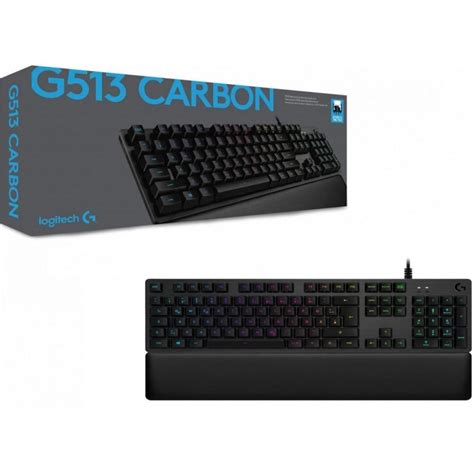 Logitech Keyboard QWERTZ German Backlit Keyboard G513 Carbon | Back Market