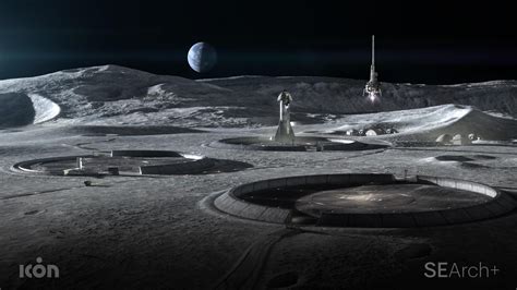 This render of a moon base by NASA sounds amazing (source in comments ...