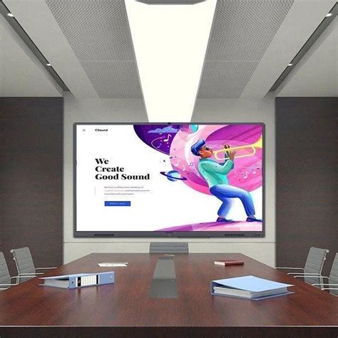 4K Interactive Touch Screen Whiteboard Digital Whiteboard Touch Screen