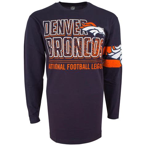 Denver Broncos NFL Bandit Long Sleeve T-Shirt - Old Time Football ...