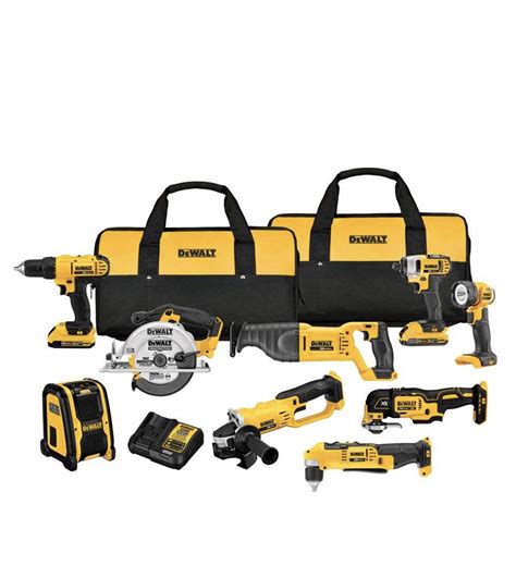 Dewalt MAX Cordless Combo Kit (9-Tool) – JATComm Tools and Accessories