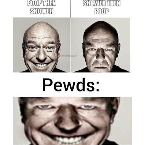 I saw the Dean Norris meme and decided to make it more pewdiefriendly : r/PewdiepieSubmissions