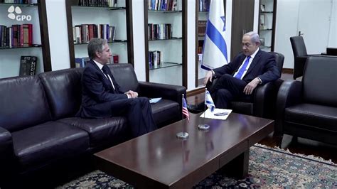 Blinken meets Israel's Netanyahu for Gaza - One News Page VIDEO