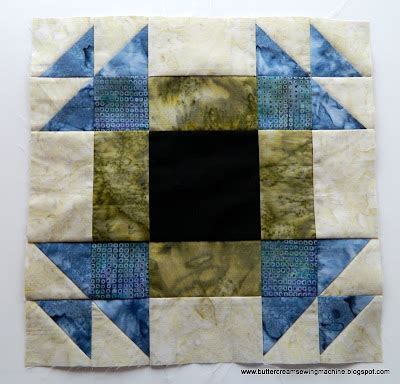 Buttercream and a Sewing Machine: Block of the Month 2011