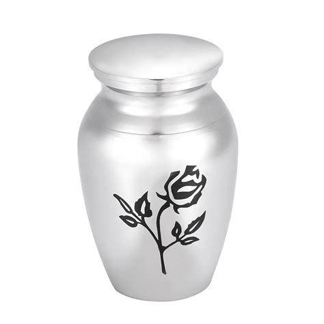 JJ001 High Quality 316L Stainless Steel Companion Cremation Urns Ashes Holder Keepskae Memorial ...