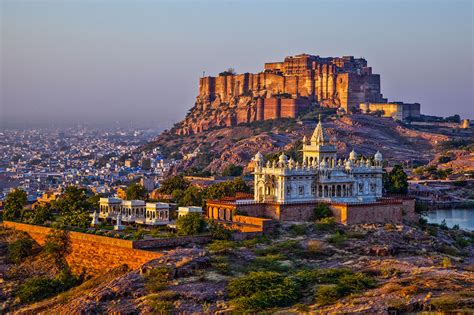 Beauté de la cité indienne de Jodhpur, la "ville bleue"