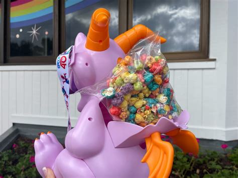 PHOTOS: Figment Popcorn Bucket Returns With New EPCOT40 Strap for 2023 EPCOT International ...