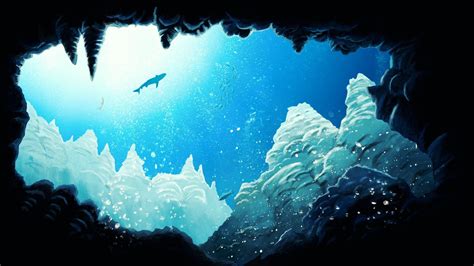 Underwater Cave Wallpapers - Top Free Underwater Cave Backgrounds - WallpaperAccess