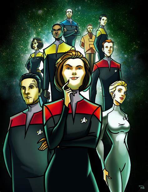 Star Trek: Voyager by RayOcampo on DeviantArt