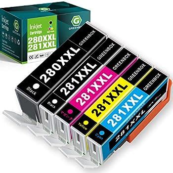 Amazon.com: SCINK 280XXL 281XXL 280 281 XL Ink Cartridges, Work with Canon PIXMA TR7520 TR8520 ...