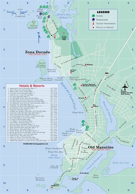 Large Mazatlan Maps for Free Download and Print | High-Resolution and ...