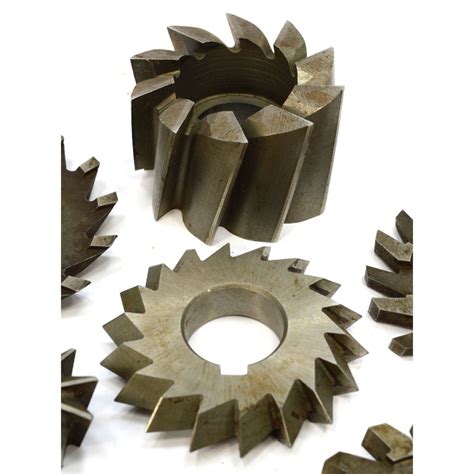 Steampunk SIDE MILLING CUTTER Lot of 7 MILL CUTTERS Brown & Sharpe F&D – Get A Grip & More