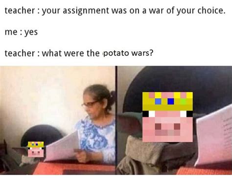 YOU DON'T KNOW THE POTATO WAR?! I'M DROPPING OUT : Technoblade