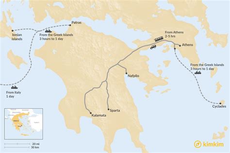 How to Get to the Peloponnese Peninsula - Best Routes & Travel Advice | kimkim