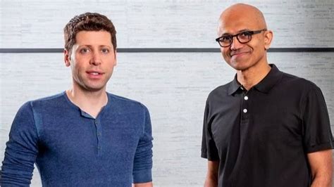 Sam Altman all set to join Microsoft, will lead major AI project, reveals CEO Satya Nadella ...