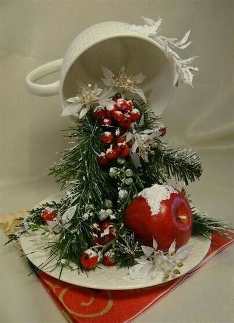 17 Amazing Christmas decorations with ornaments made from cups, ideas that inspire our ...