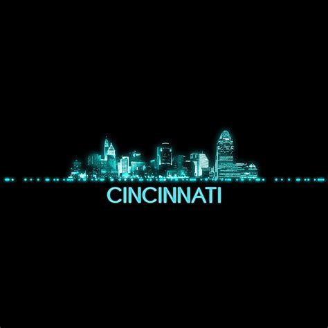 Cincinnati Skyline Digital Art by Jared Davies | Fine Art America