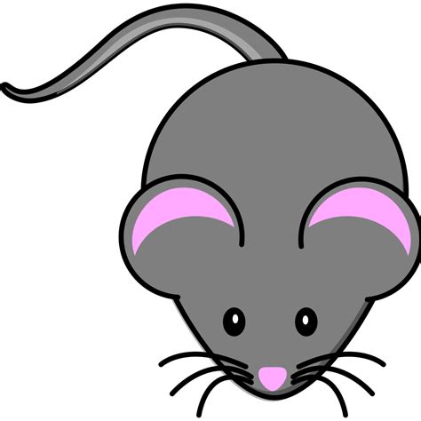 Simple Gray Mouse SVG Clip arts download - Download Clip Art, PNG Icon Arts