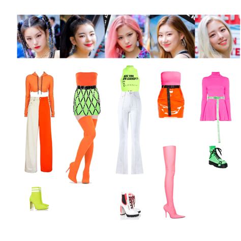 Fashion set itzy icy created via | Kpop fashion outfits, Kpop outfits, Dance outfits