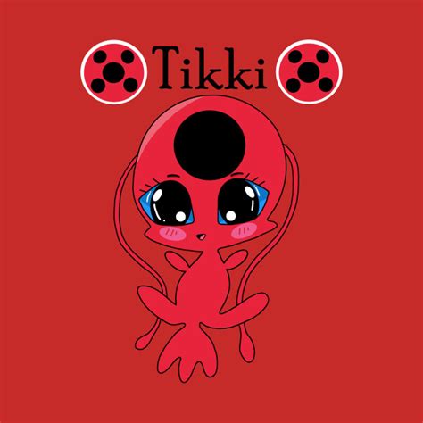 Tikki The Kwami Of Creation - Miraculous Ladybug - T-Shirt | TeePublic