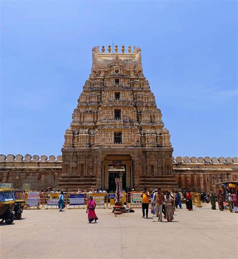 The Entrance To Sri Ranganathaswamy Temple in Srirangapatna, Near ...