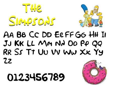 The Simpsons, The Simpsons Font, The Simpsons PNG, The Simpsons SVG, The Simpsons Supplies, T ...