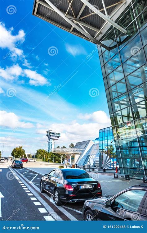 BRATISLAVA, SLOVAKIA â€“ OCTOBER 6 2019: Taxi Cars Parked in Front of ...