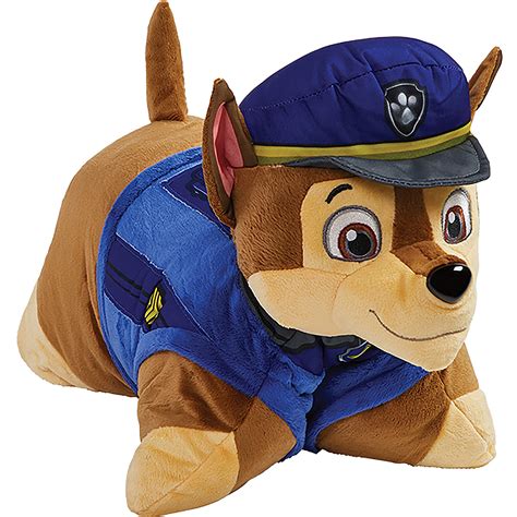 Buy Pillow Pets Nickelodeon Paw Patrol, Chase Dog, 16" Stuffed Animal ...