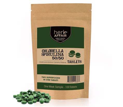 Chlorella Spirulina Tablet