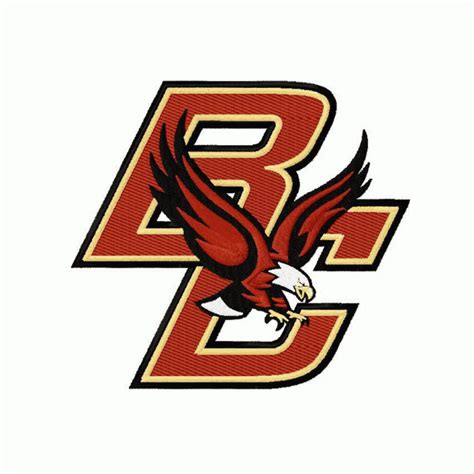 Boston College Eagles embroidery design INSTANT download