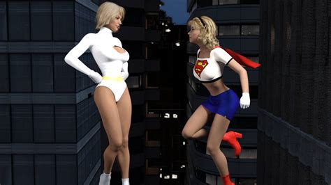 Supergirl vs Galatea - 01 by rustedpeaces on DeviantArt