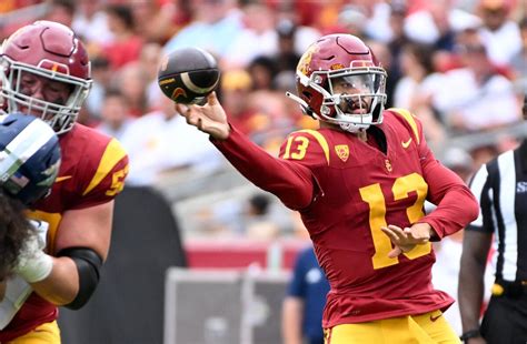 Caleb Williams and No. 6 USC dominate Nevada in 66-14 win - Los Angeles ...