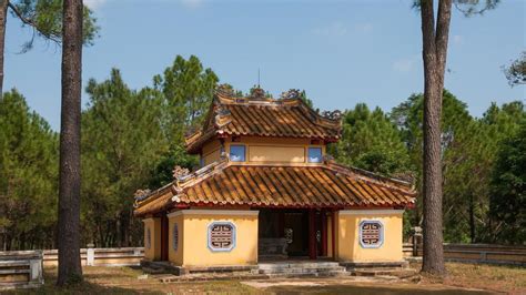 Gia Long Tomb in Hue - Tomb of Emperor Gia Long in Hue, Vietnam