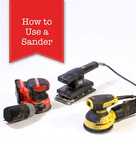 How to Use a Sander - Pretty Handy Girl