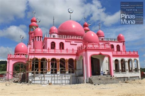 The Pink Mosque of Maguindanao