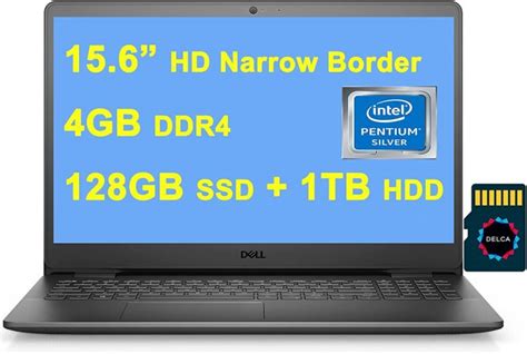 Dell Inspiron 3502 - Pentium Silver N5030 · UHD Graphics 605 · 15.6”, HD (1366 x 768), TN ...