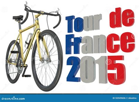 Bicycle Race Tour De France Concept Stock Illustration - Illustration of teams, leader: 55949606