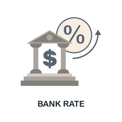 Premium Vector | Bank Rate icon Simple element from economic collection ...