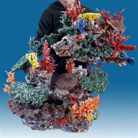 DM067PNP Tall Coral Reef Fish Tank Decoration for Saltwater Aquariums