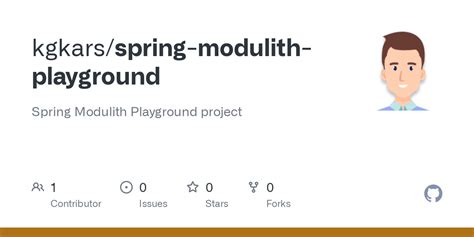 GitHub - kgkars/spring-modulith-playground: Spring Modulith Playground ...