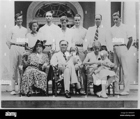 Franklin roosevelt family hi-res stock photography and images - Alamy