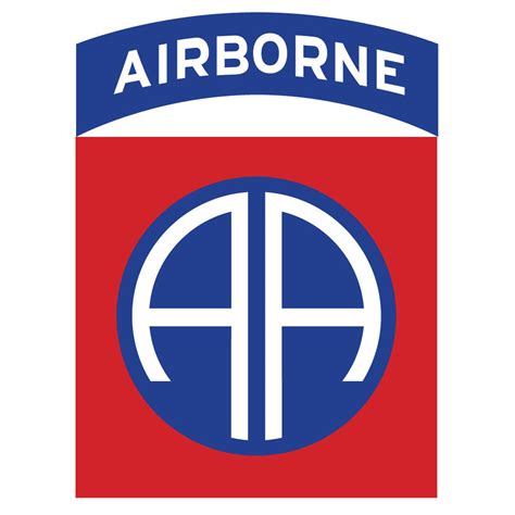 US Army 82nd Airborne SSI Patch Decal Full Color Decal | Etsy