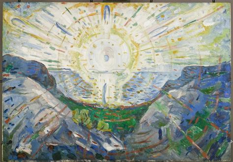 "The Sun" Edvard Munch - Artwork on USEUM