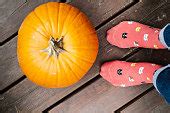 Free picture: feet, Halloween, pumpkin, holiday