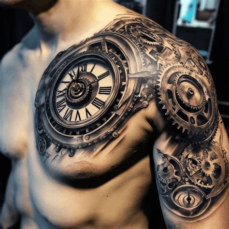 66 Clock Tattoo Ideas Created With AI | artAIstry